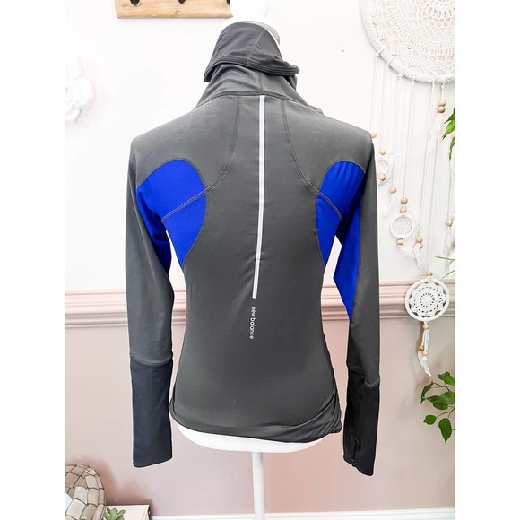 New Balance Long Sleeve Funnel Neck Running Shirt Size Small - Picture 6 of 7